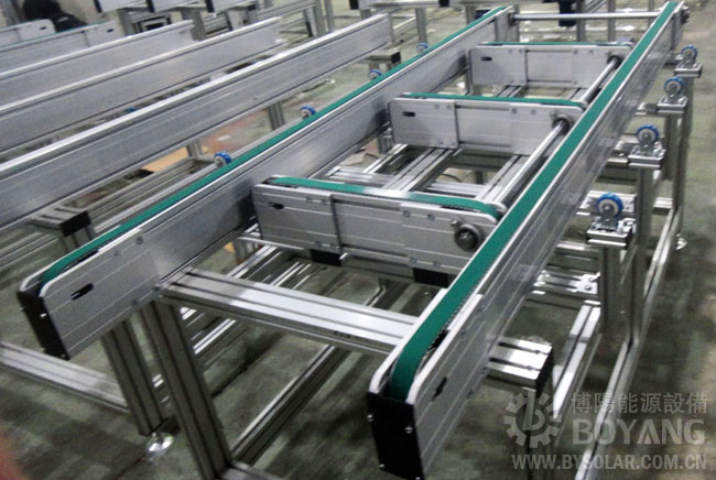 太陽能組件生產線-90度換向輸送機